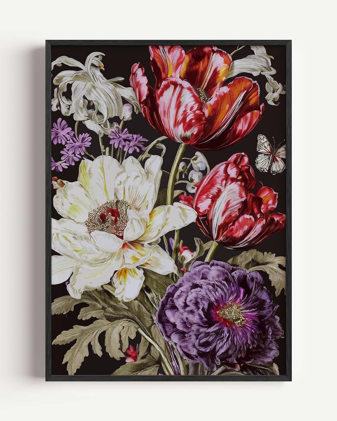 Bloeiende Elegantie Poster-WallArtistic