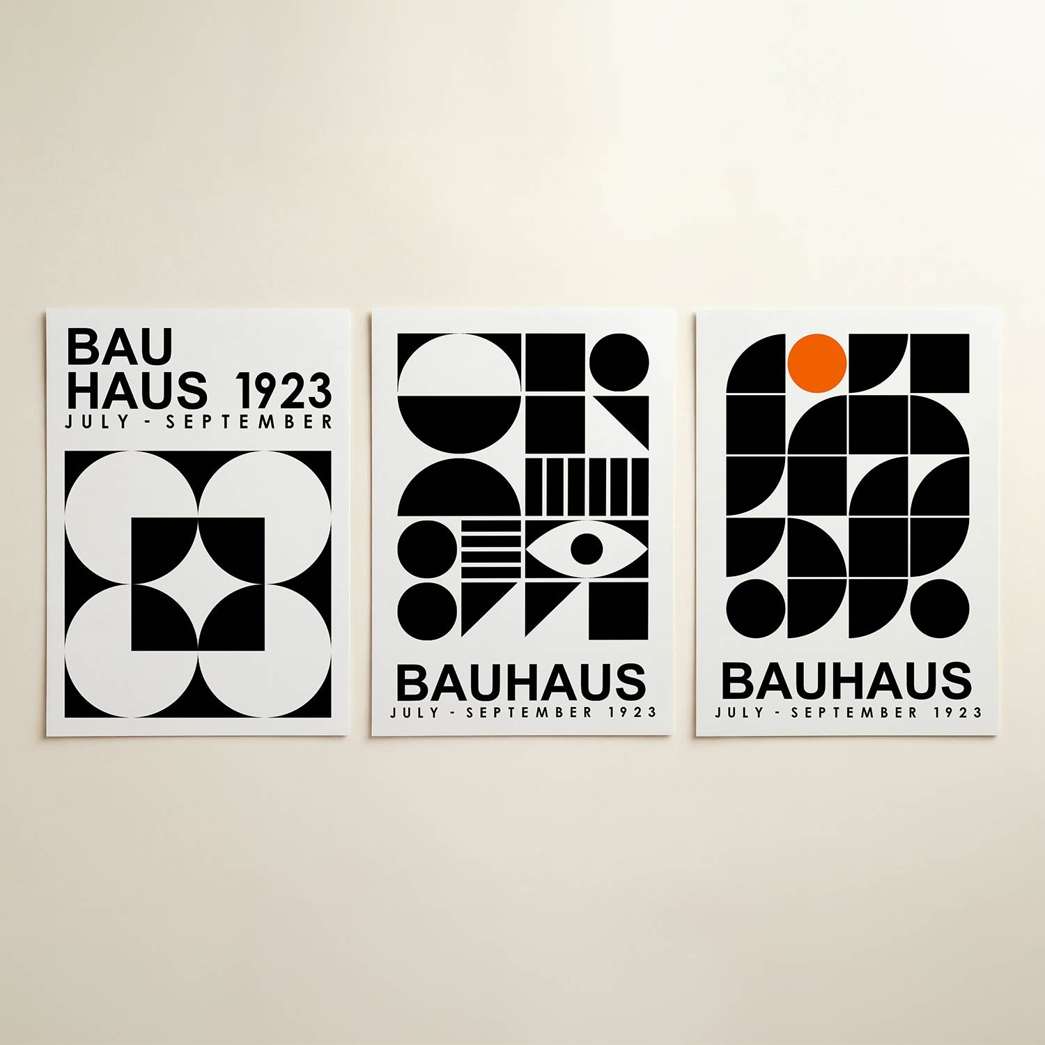 Vorm en balans Posterset