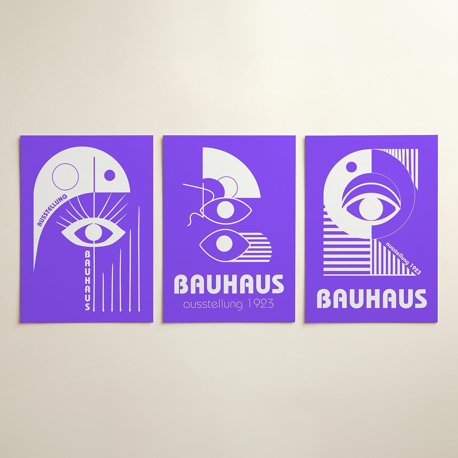 Oog en lijnen Posterset