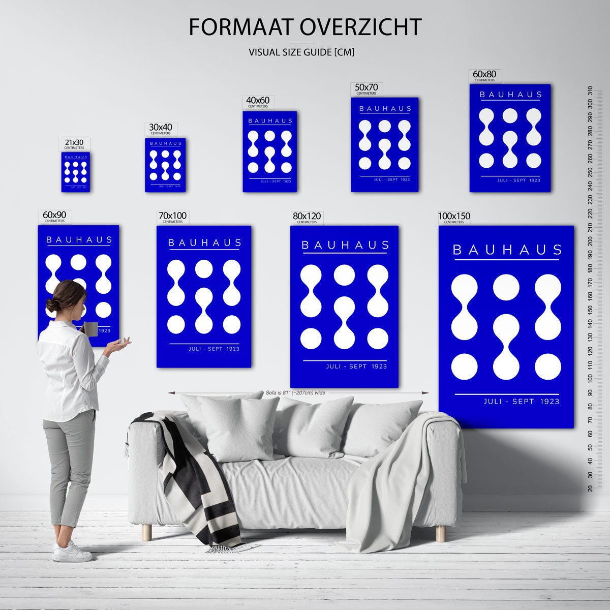 Vormen en vlakken Poster