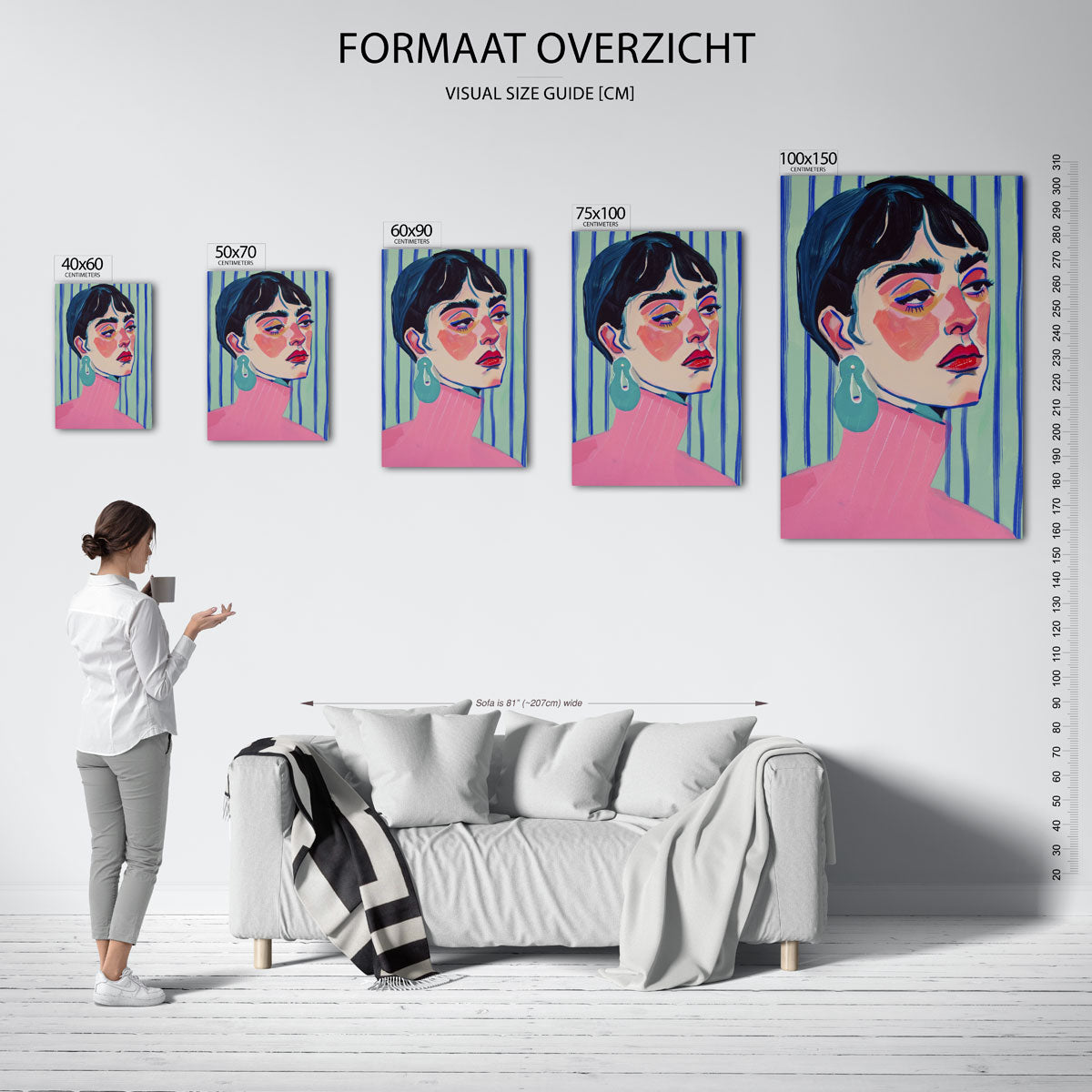 Portret Kunstwerk