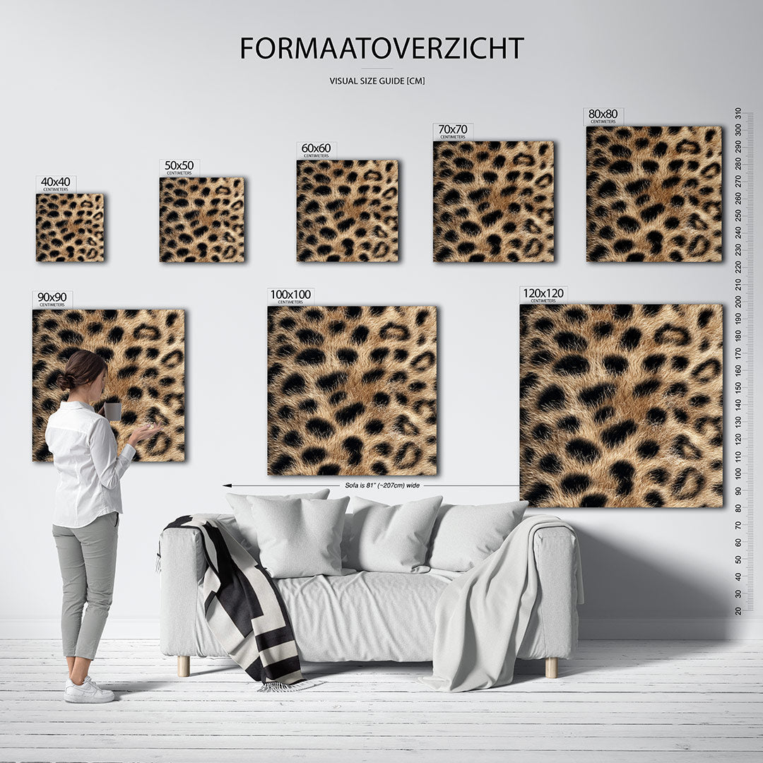 Dierlijke patronen Kunstwerk