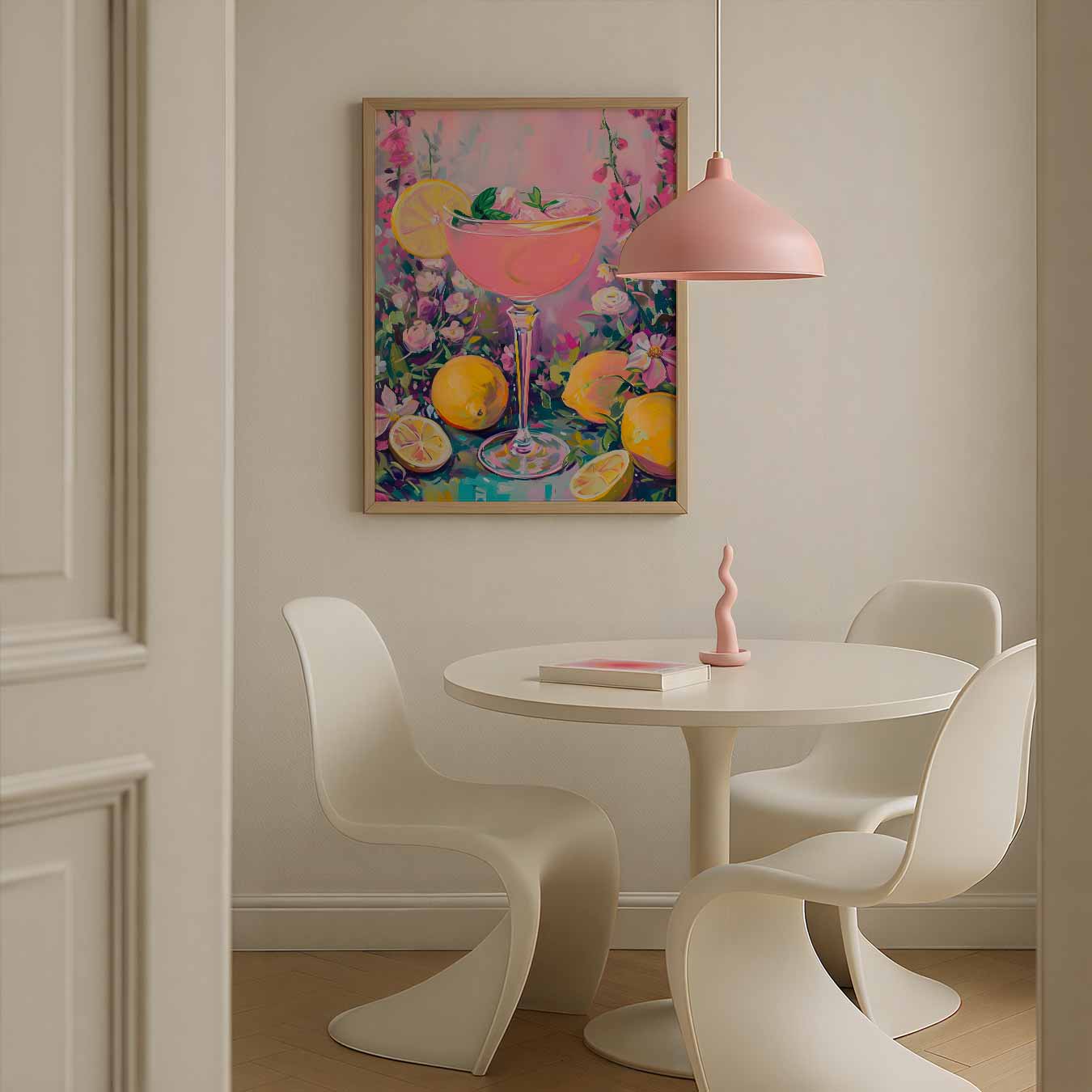 Lente Citroencocktail Poster-WallArtistic