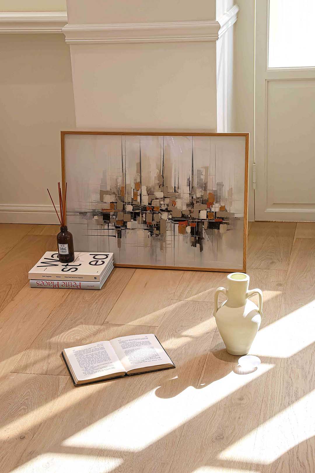 Abstracte vormen Poster