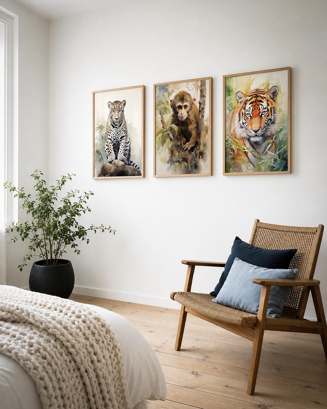 Natuurlijke elegantie Posterset