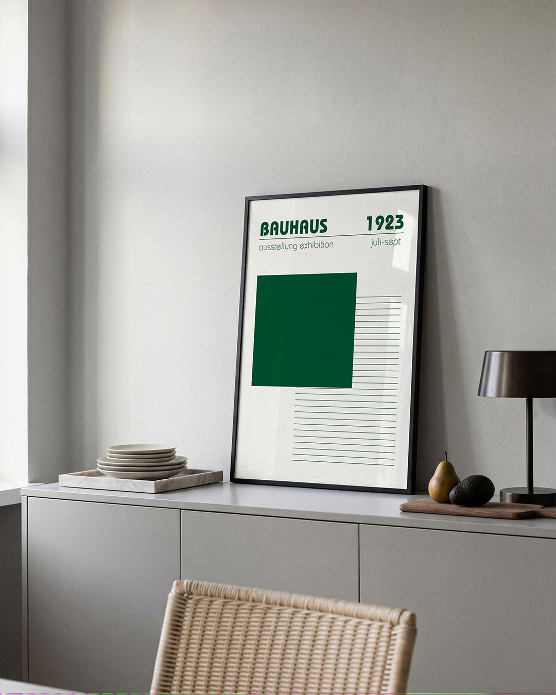 Vormen en lijnen Poster