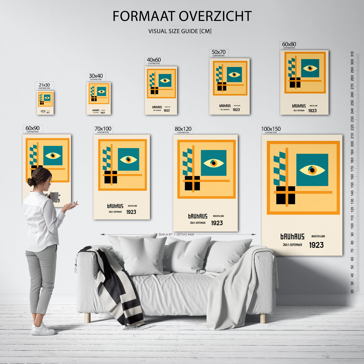Vorm en balans Poster