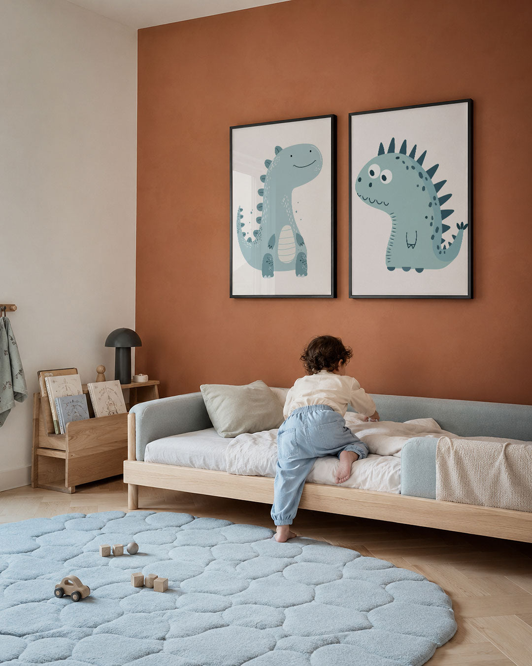 Vrolijke dino Posterset