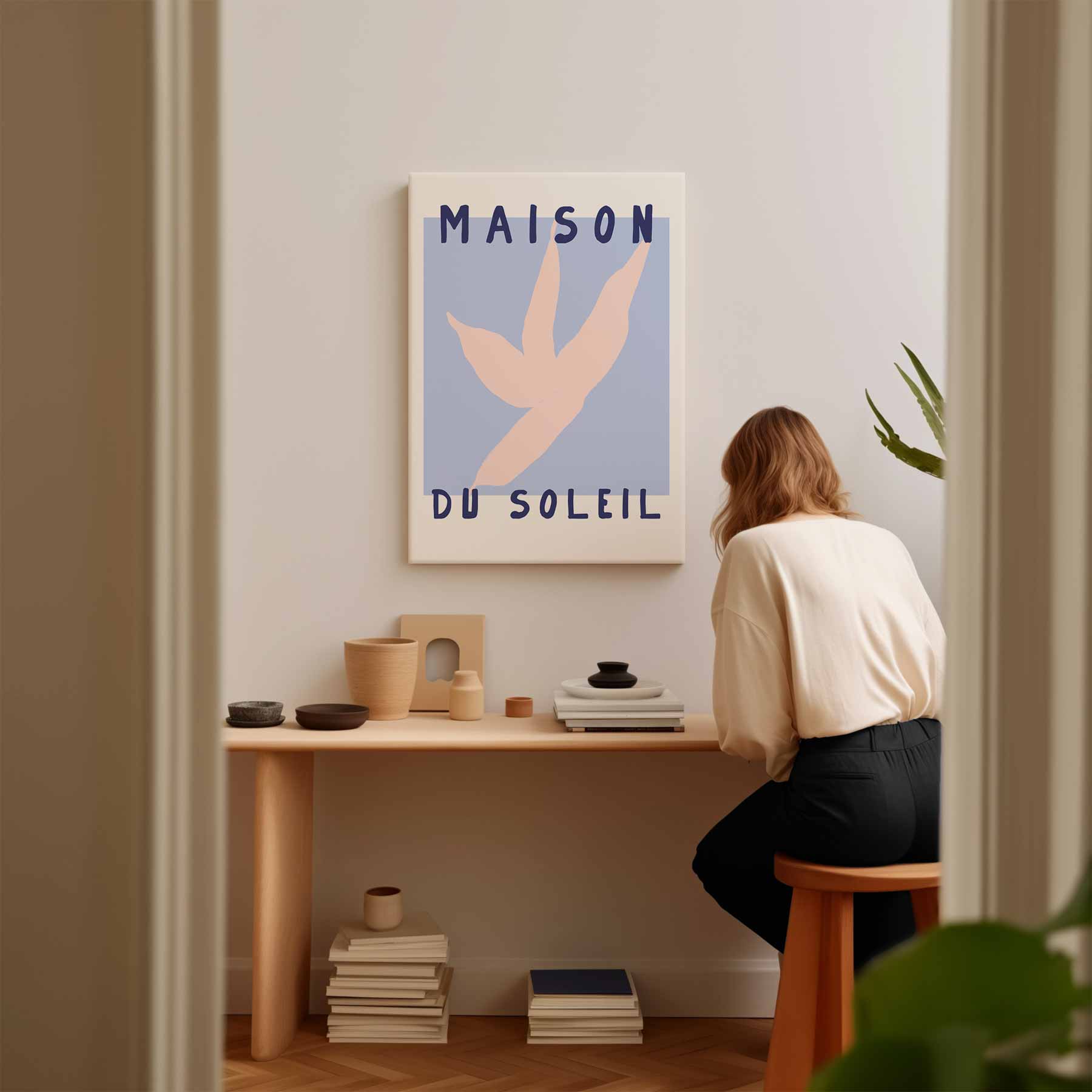 Maison du Soleil Kunstposter
