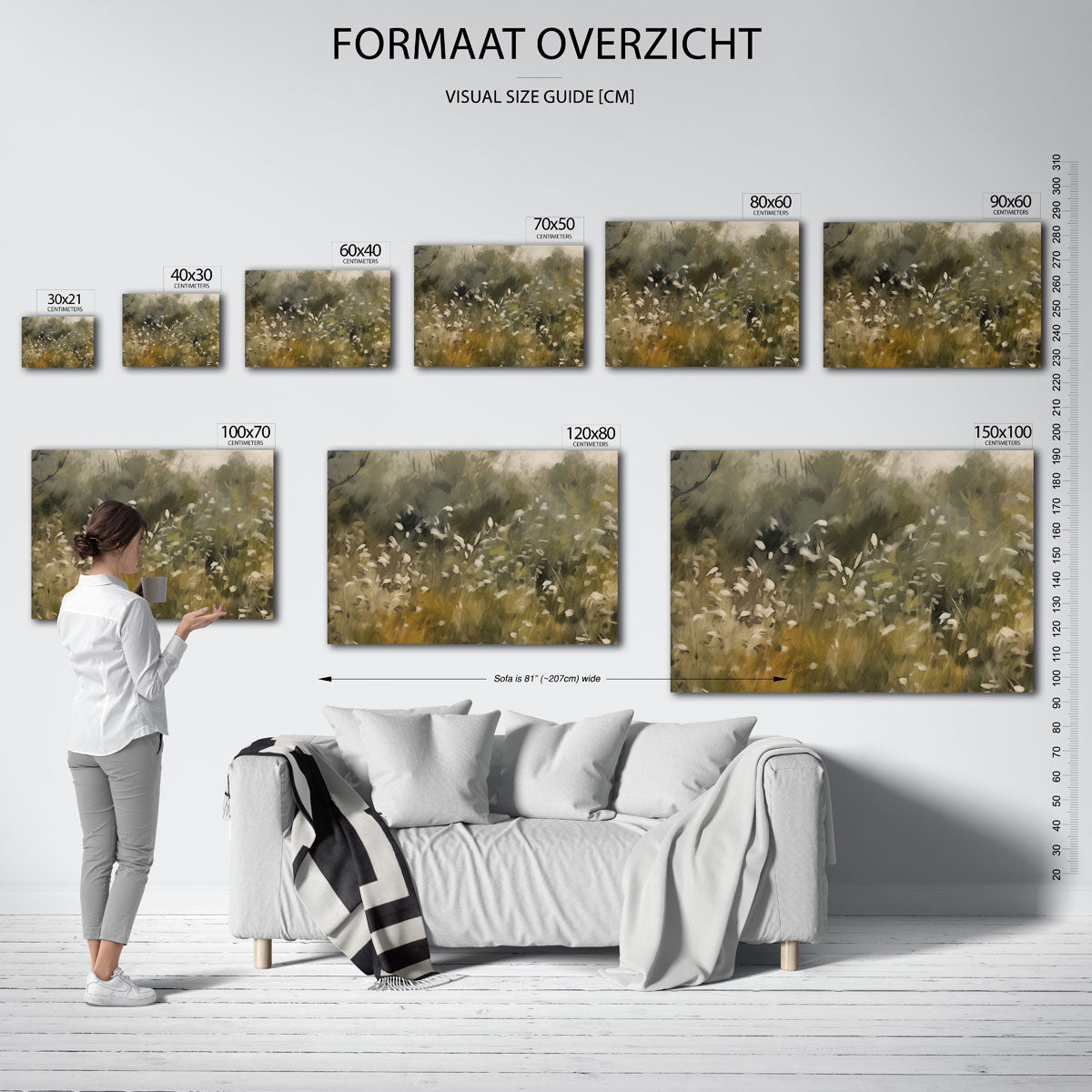 Wilde bloemen Poster