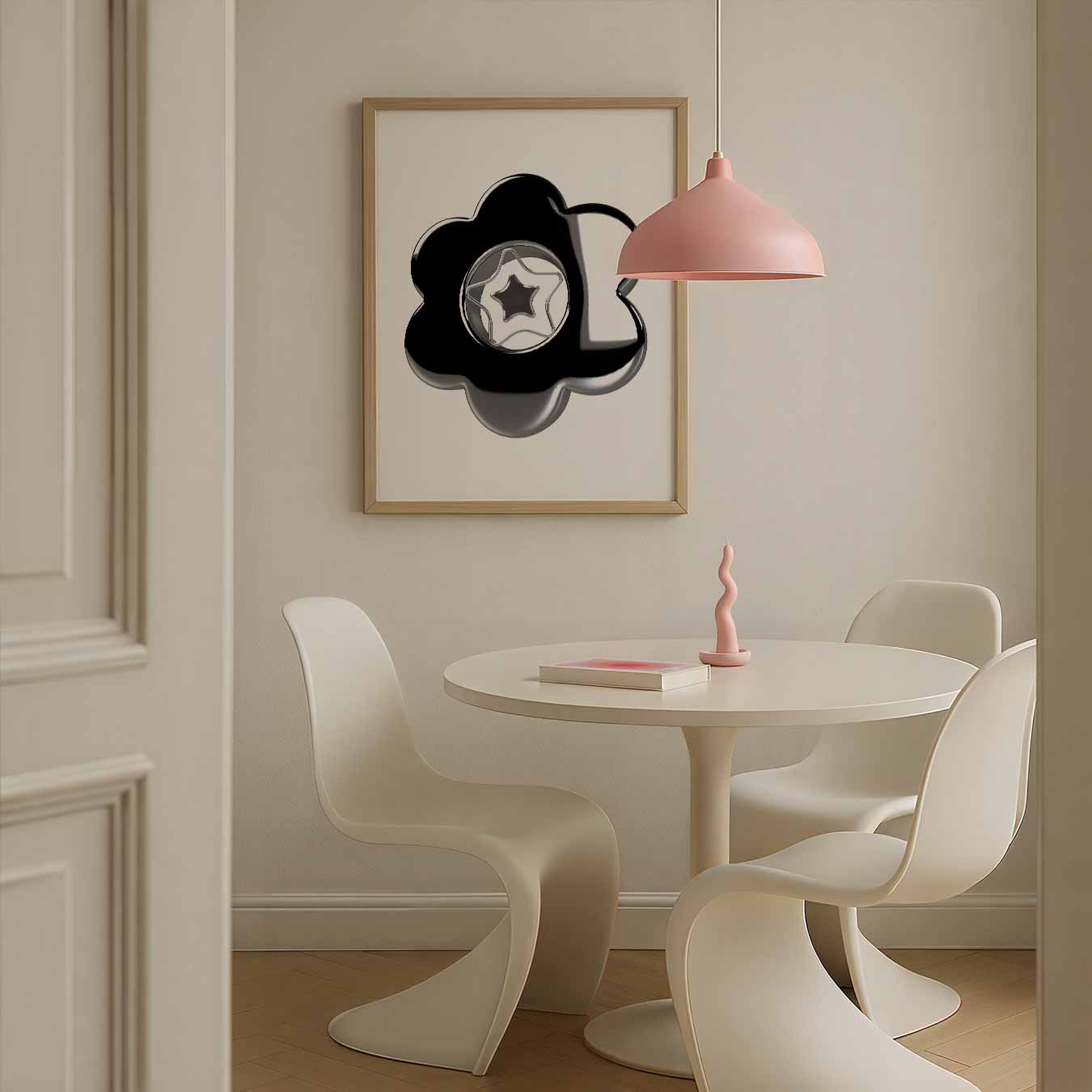 Stralende Ster Bloemenposter-WallArtistic