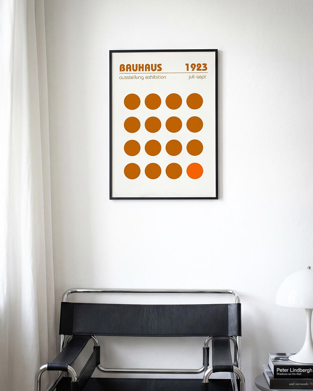 Cirkelritme en kleur Poster