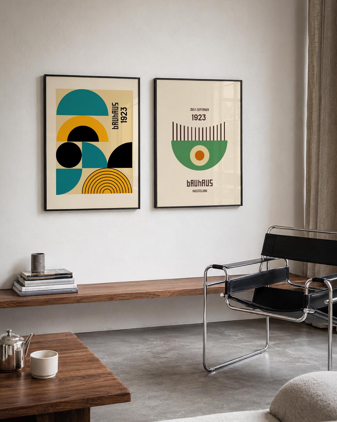 Vormen en vlakken Posterset