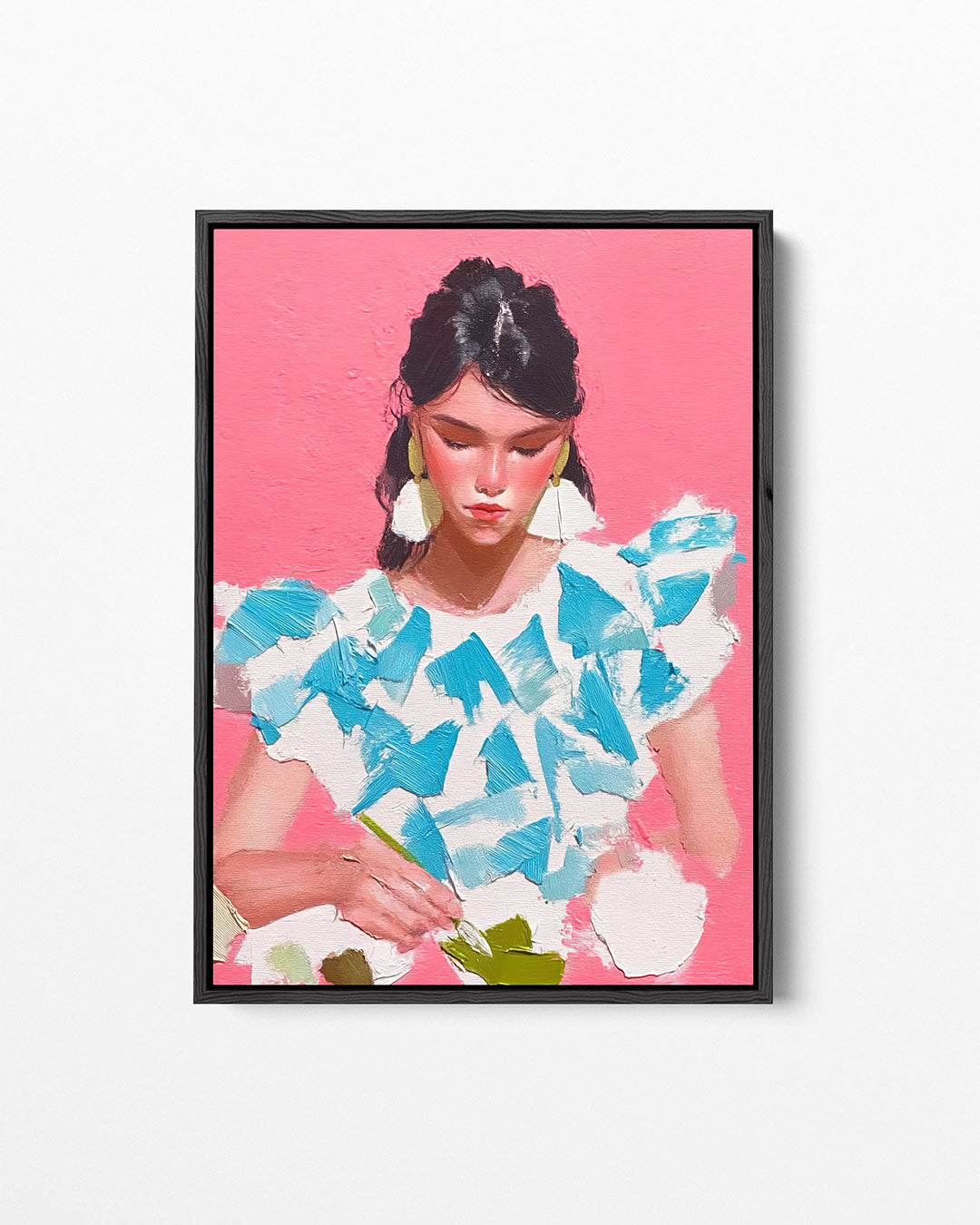 Vrouwelijk portret Kunstwerk