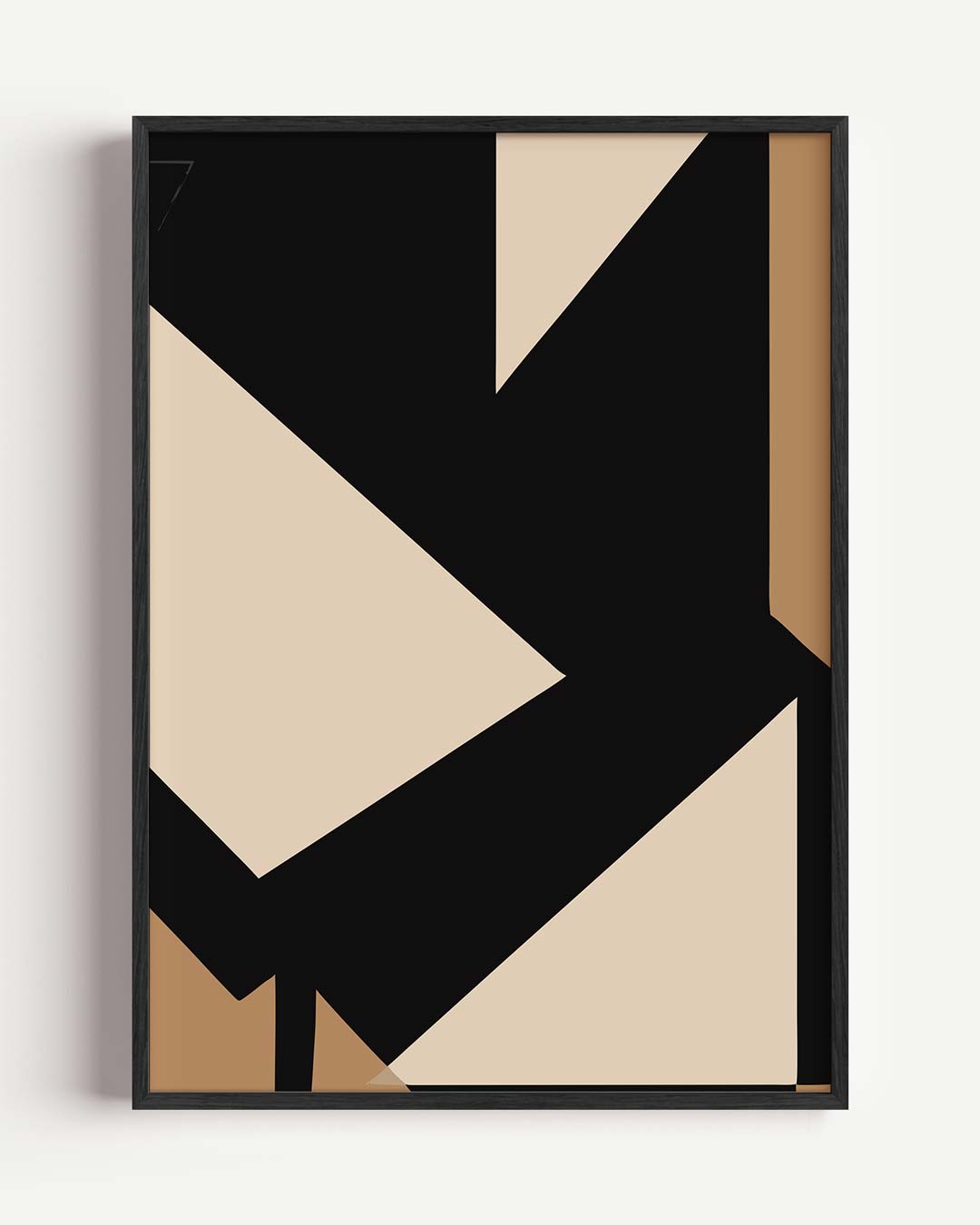 Abstracte Geometrie Designposter-WallArtistic