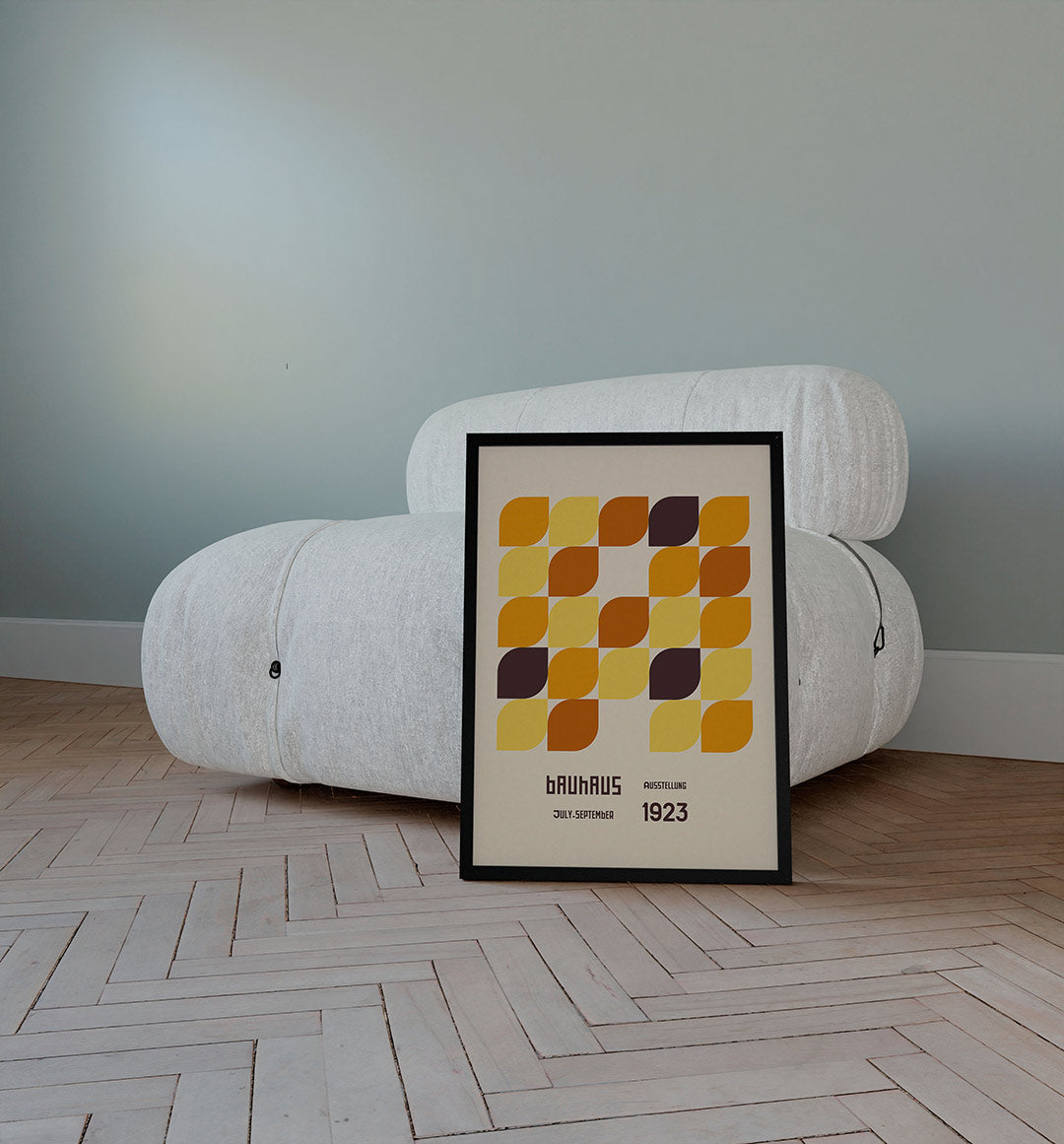 Vormritme en kleur Poster