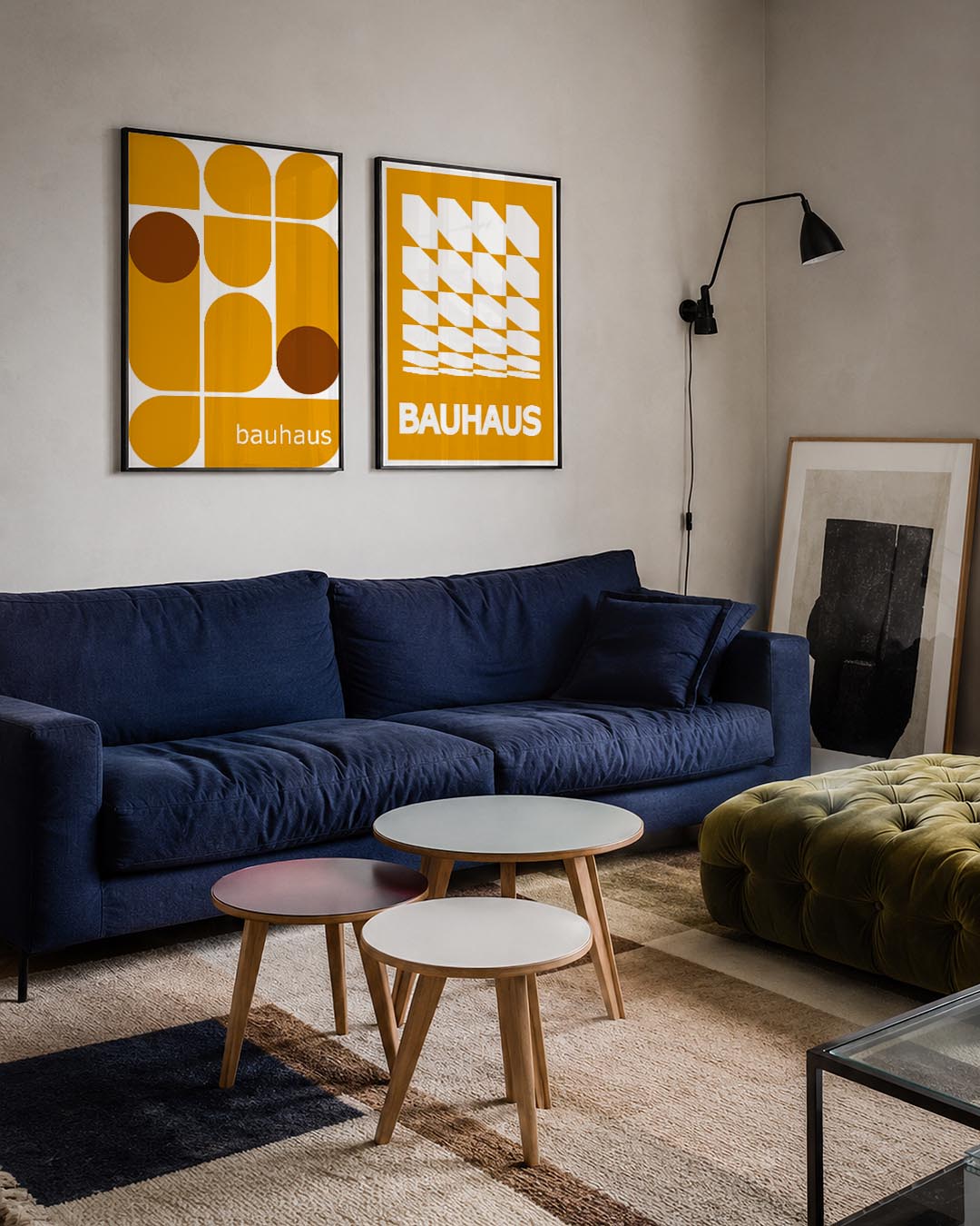 Vormen en kleurvlakken Posterset