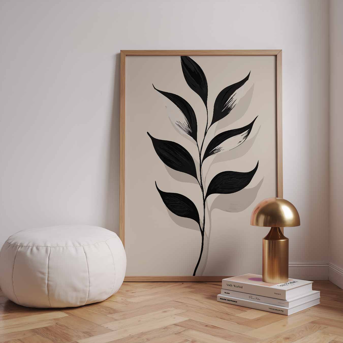 Minimalistische Botanische Poster-WallArtistic