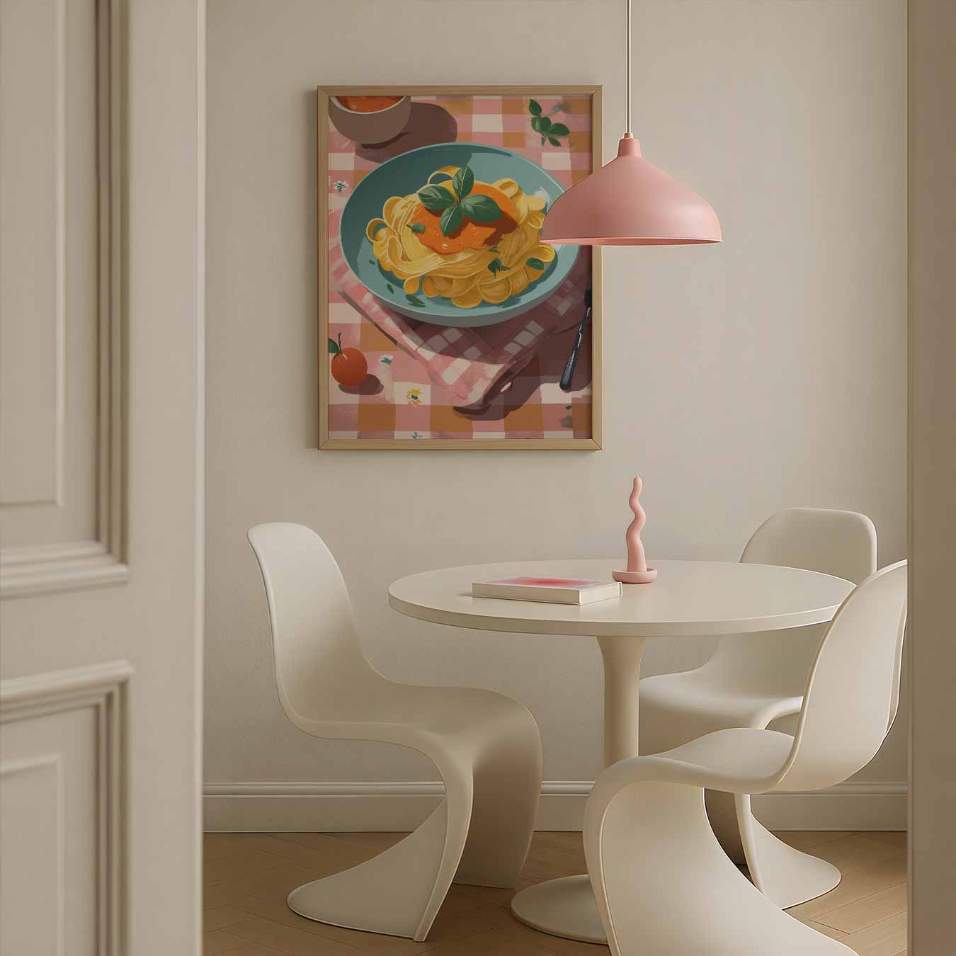 Italiaanse Pastavibes Poster-WallArtistic