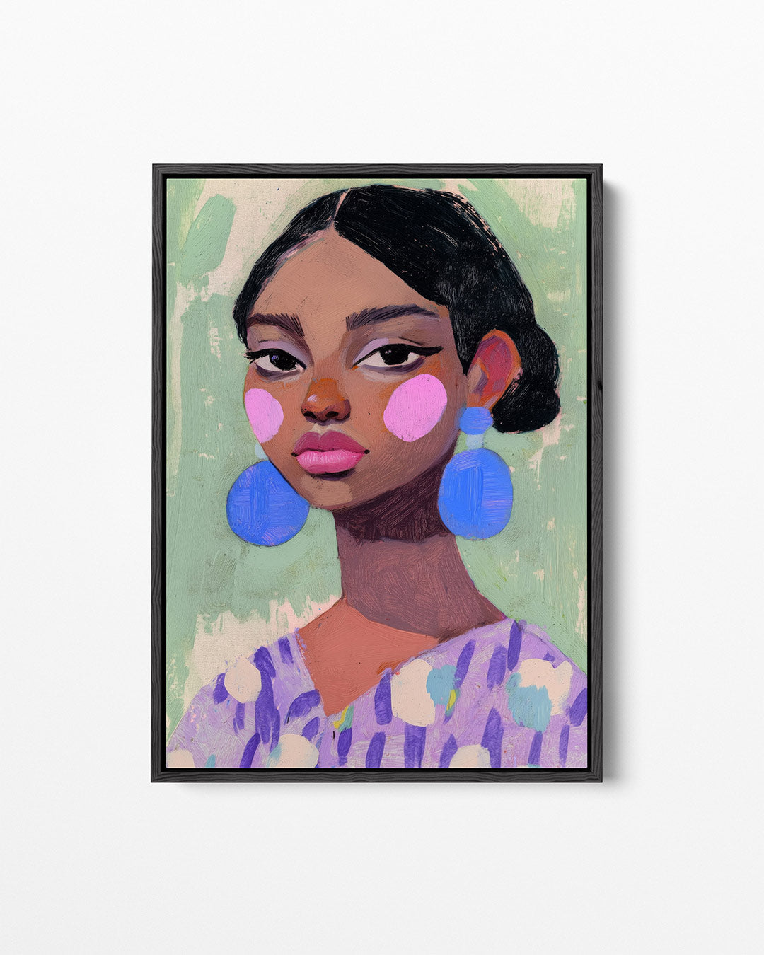 Vrouwelijk portret Kunstwerk