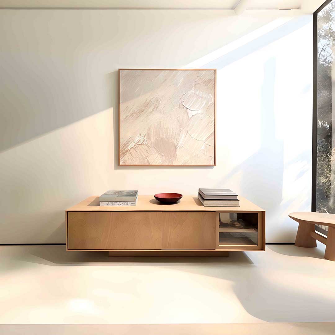 Beige textuur Poster