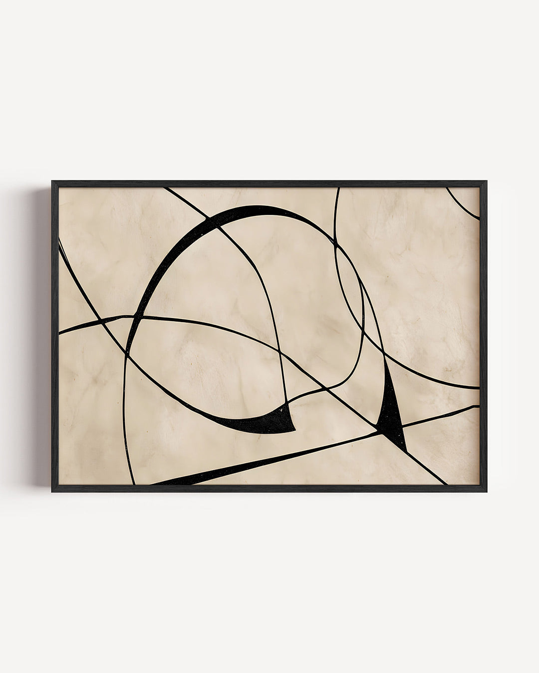 Abstracte lijnen Poster