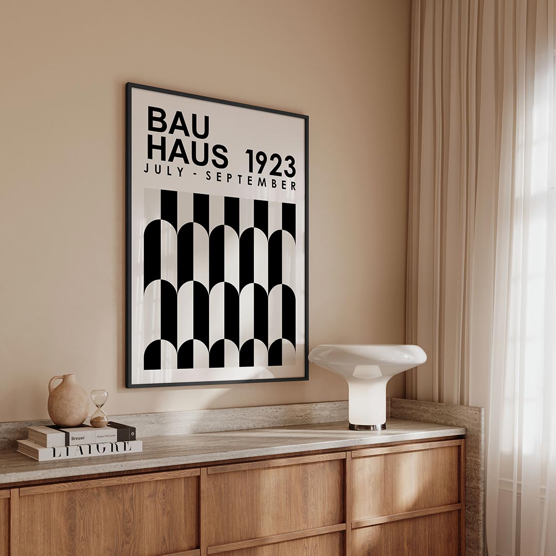Lijnen en vlakken Poster