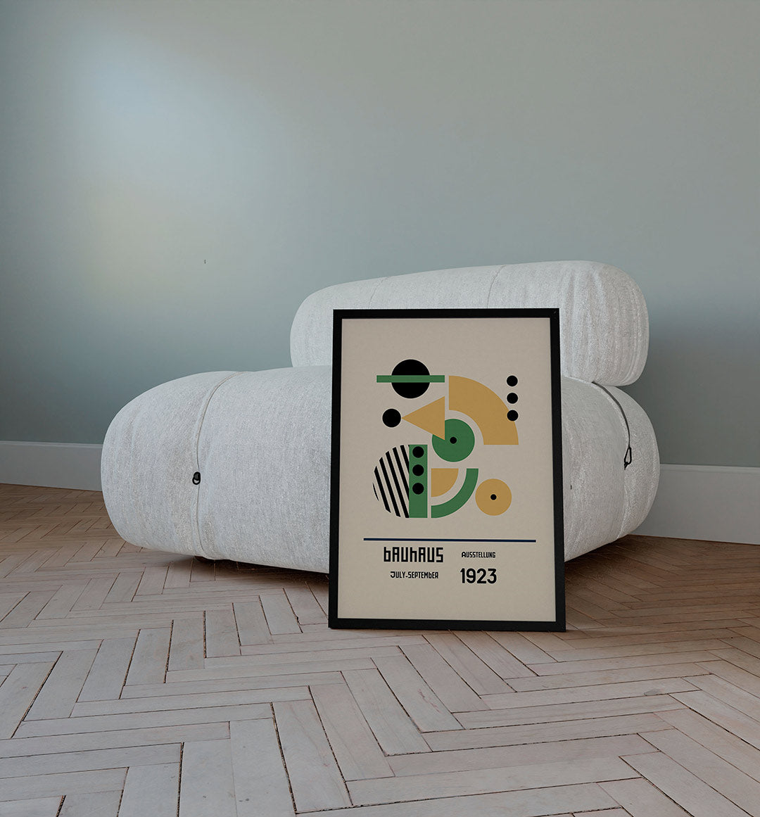 Vormen en vlakkenspel Poster