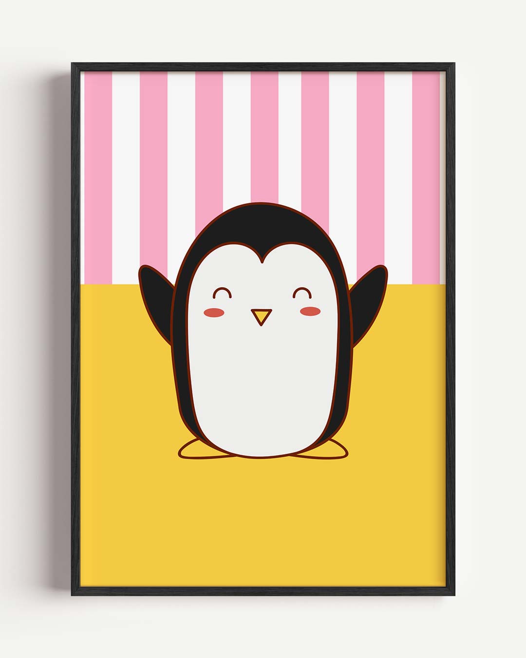 Schattige Pinguïn Poster-WallArtistic