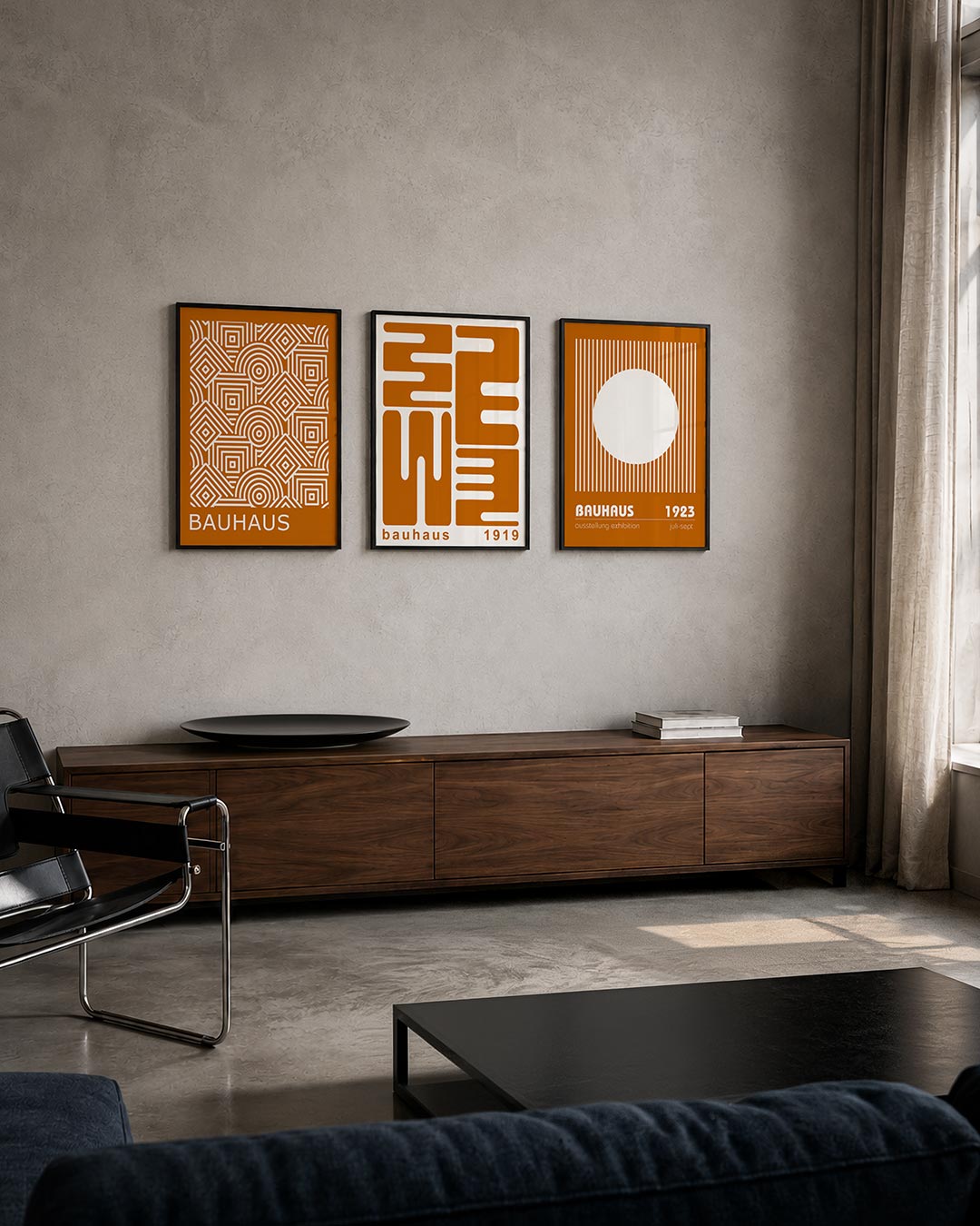 Patroon en lijnen Posterset