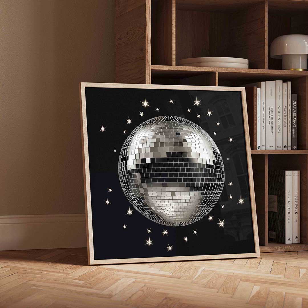 Discobal met sterren Poster