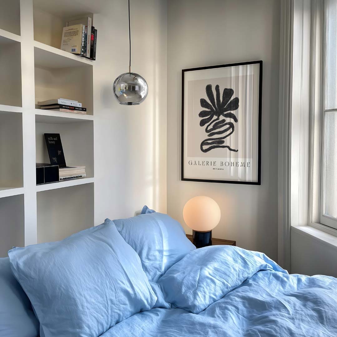 Boho Bloem Print Poster-WallArtistic