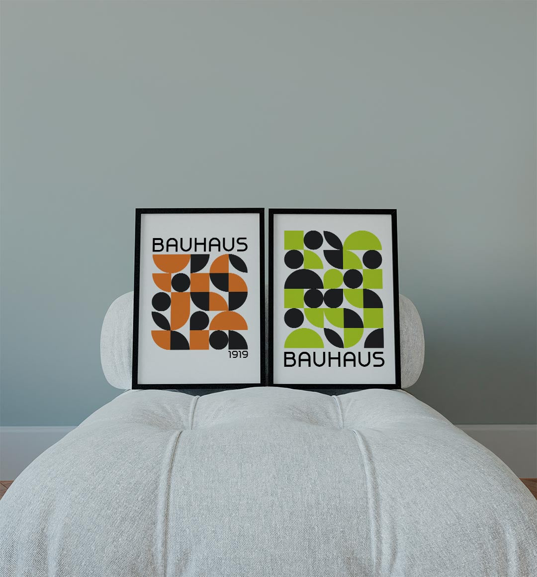 Vormen en vlakken Posterset