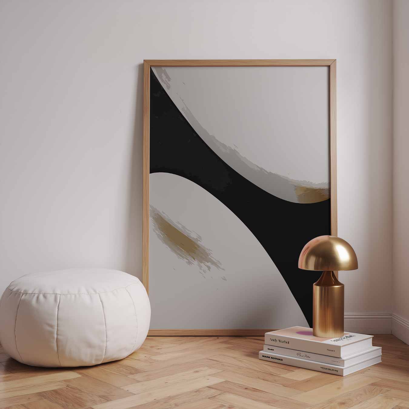 Moderne Abstracte Kunstposter-WallArtistic