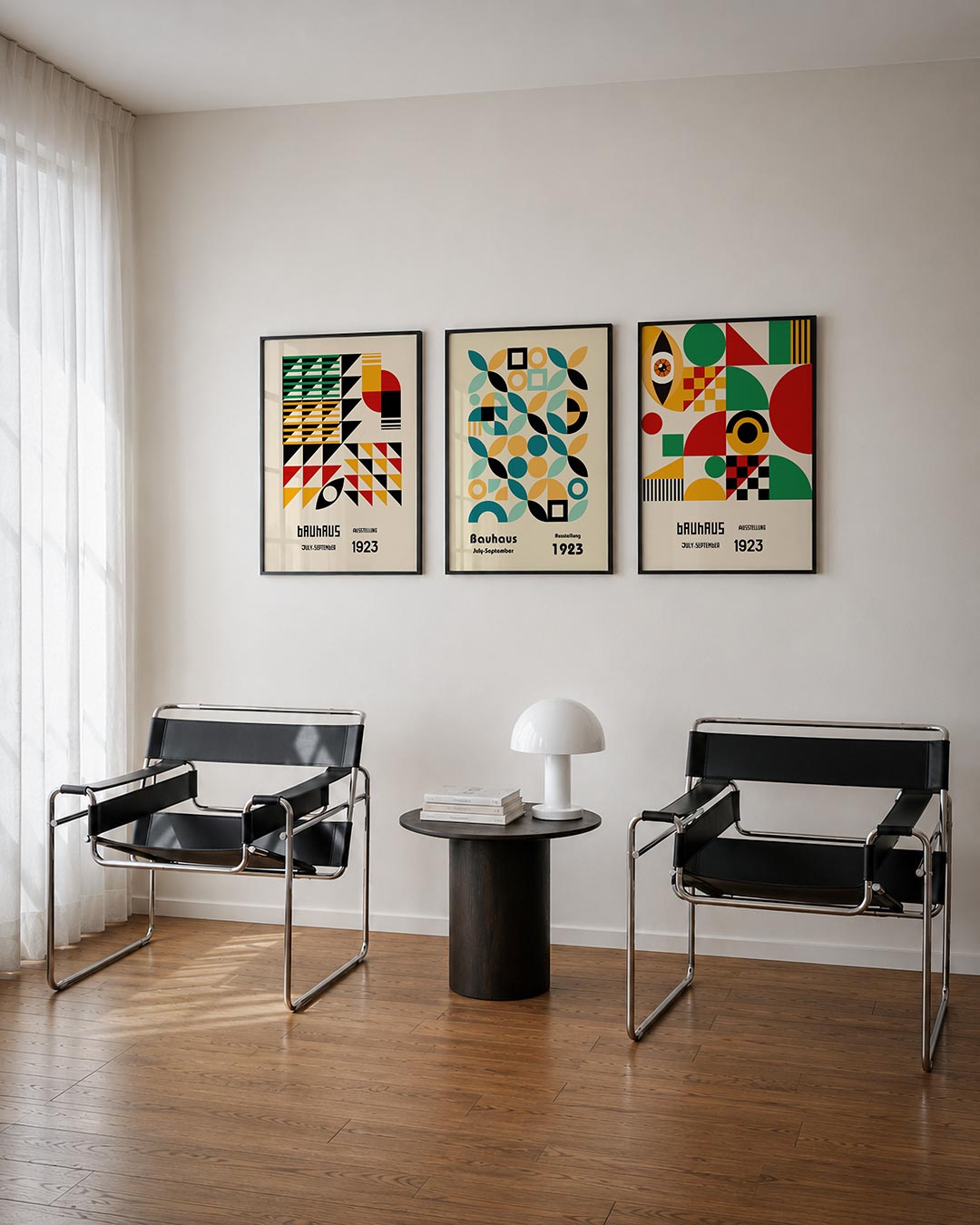 Vorm en kleurenspel Posterset