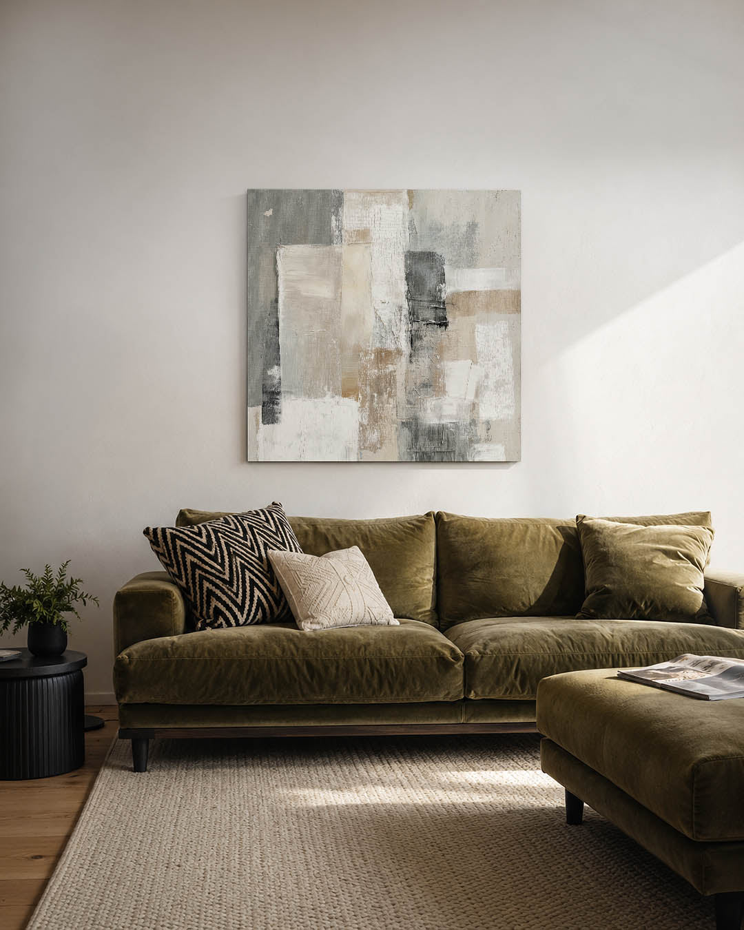 Gelaagde texturen Kunstwerk