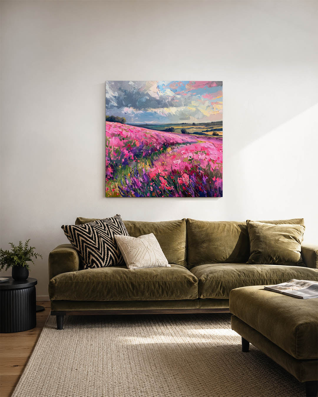Vrolijke kleuren Kunstwerk