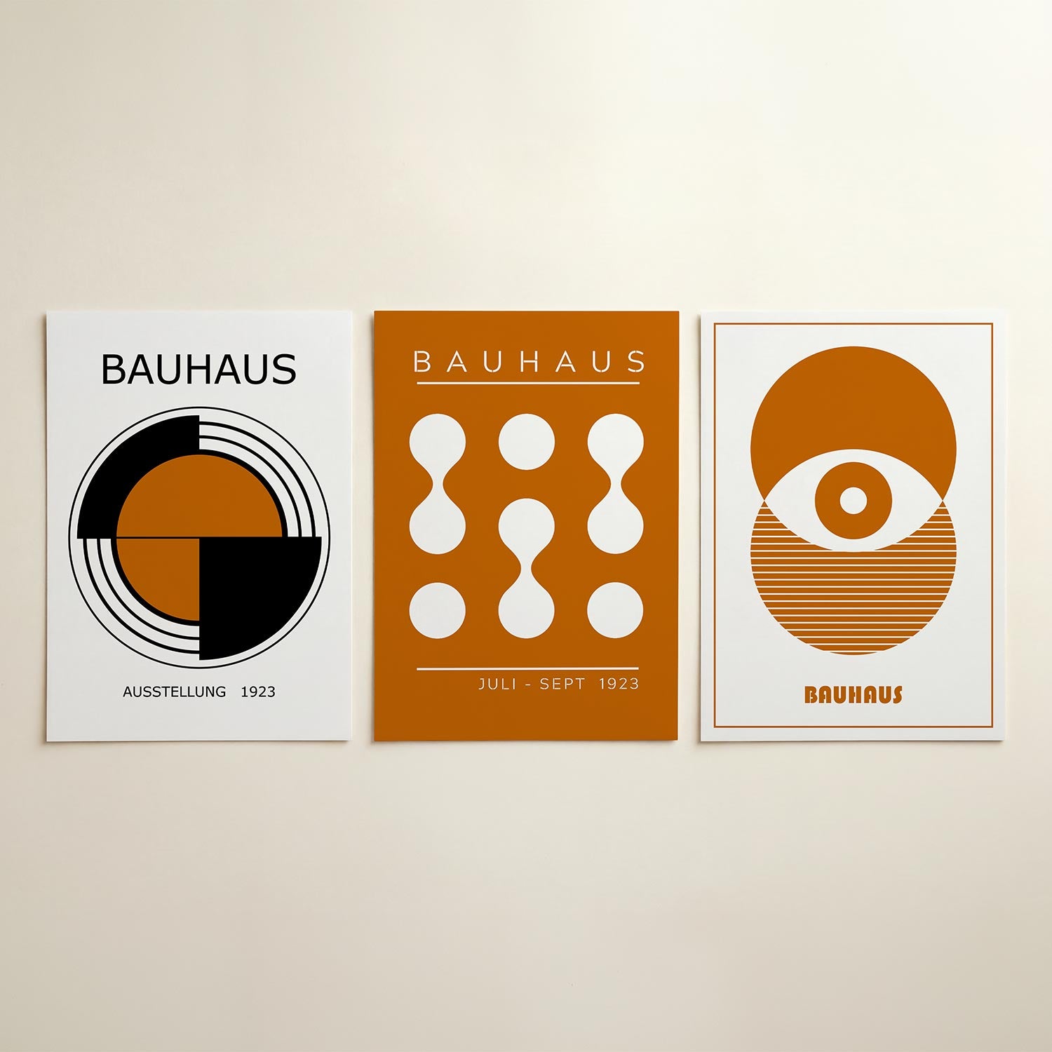 Cirkel en lijnen Posterset