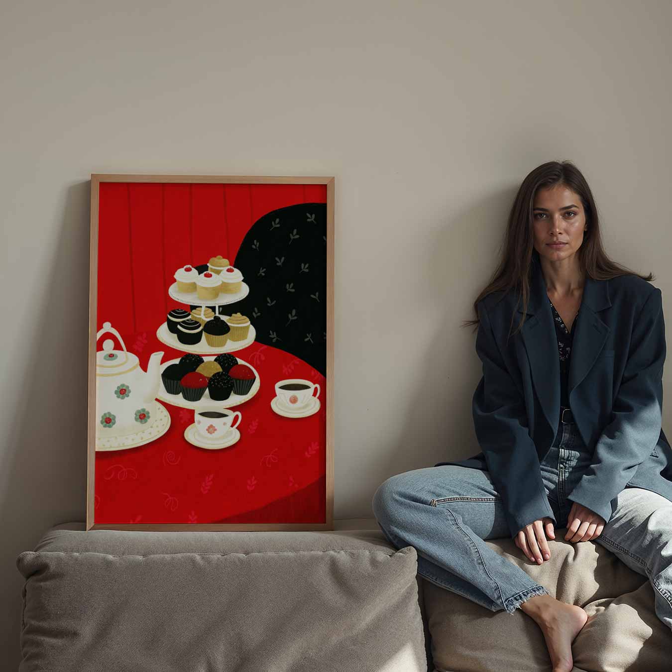 High Tea Verwennerij Poster-WallArtistic