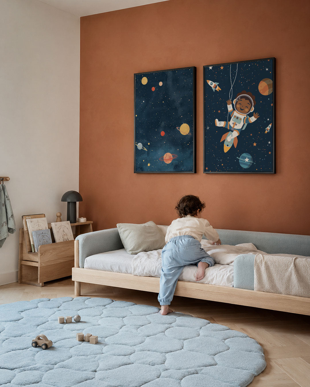 Kosmische kleurvlakken Posterset