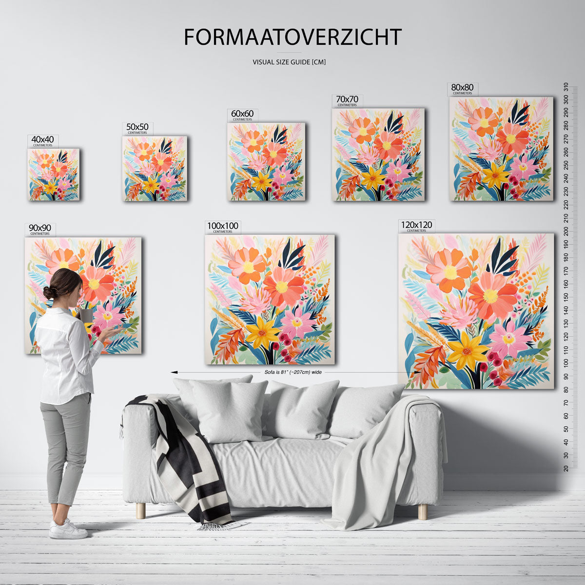 Bloemenpracht Poster