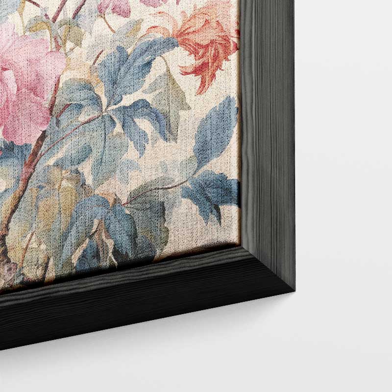 Mais, Oui! - Bloemenpracht in Pastel Kunstwerk-canvas-dibond-plexiglas-wanddecoratie-WallArtistic
