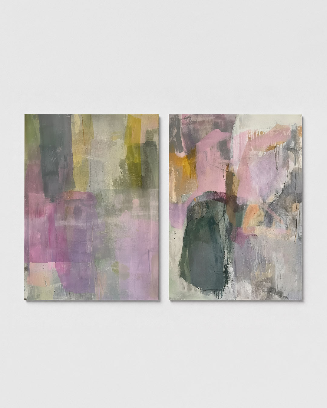Kleurvlakken harmonie Posterset