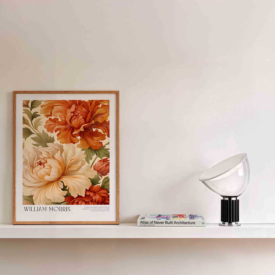 Bloemen en bladeren Poster