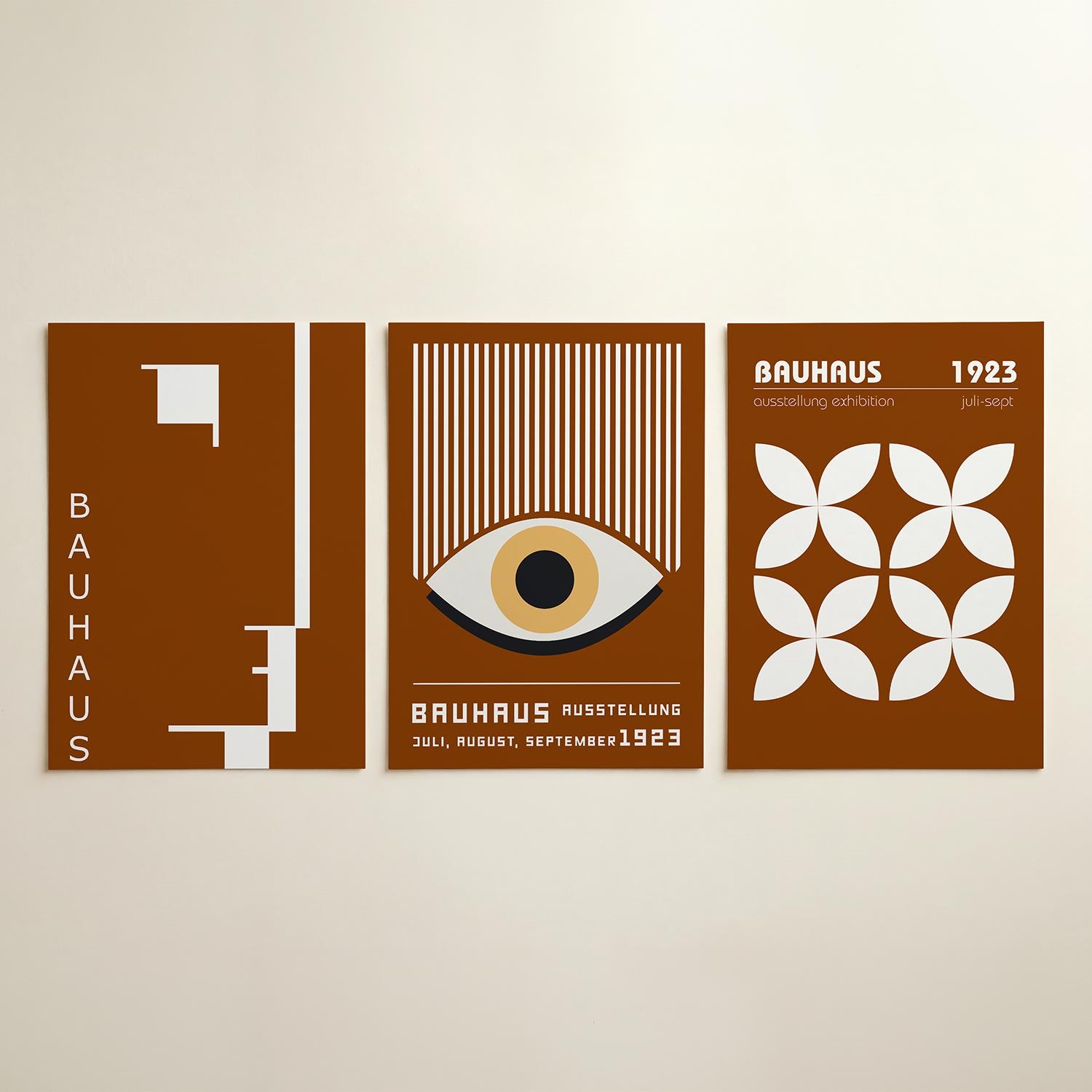 Vormen en vlakken Posterset