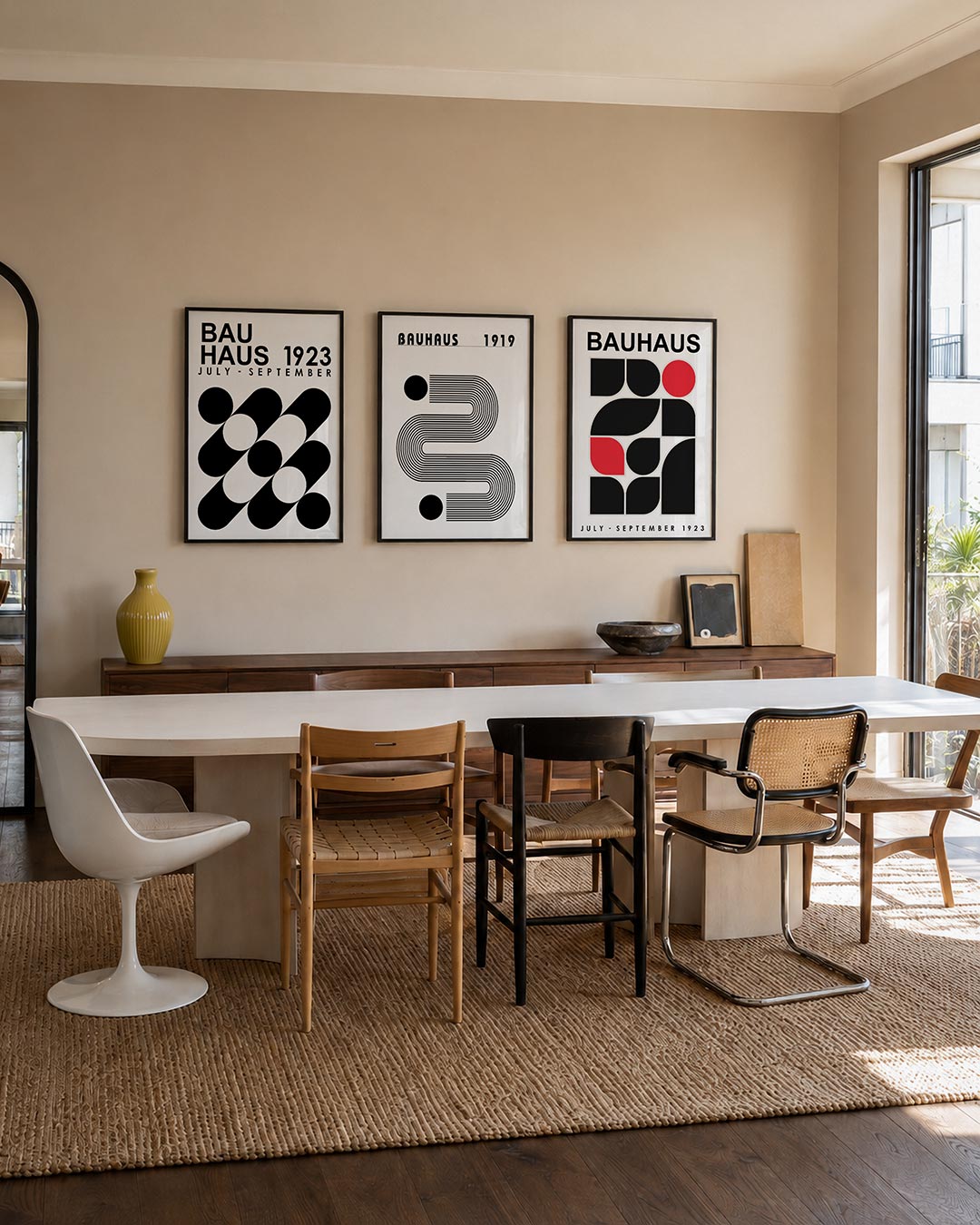 Vormen en vlakken Posterset