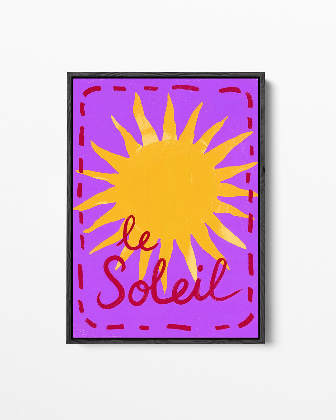 Zonnige illustratie Kunstwerk