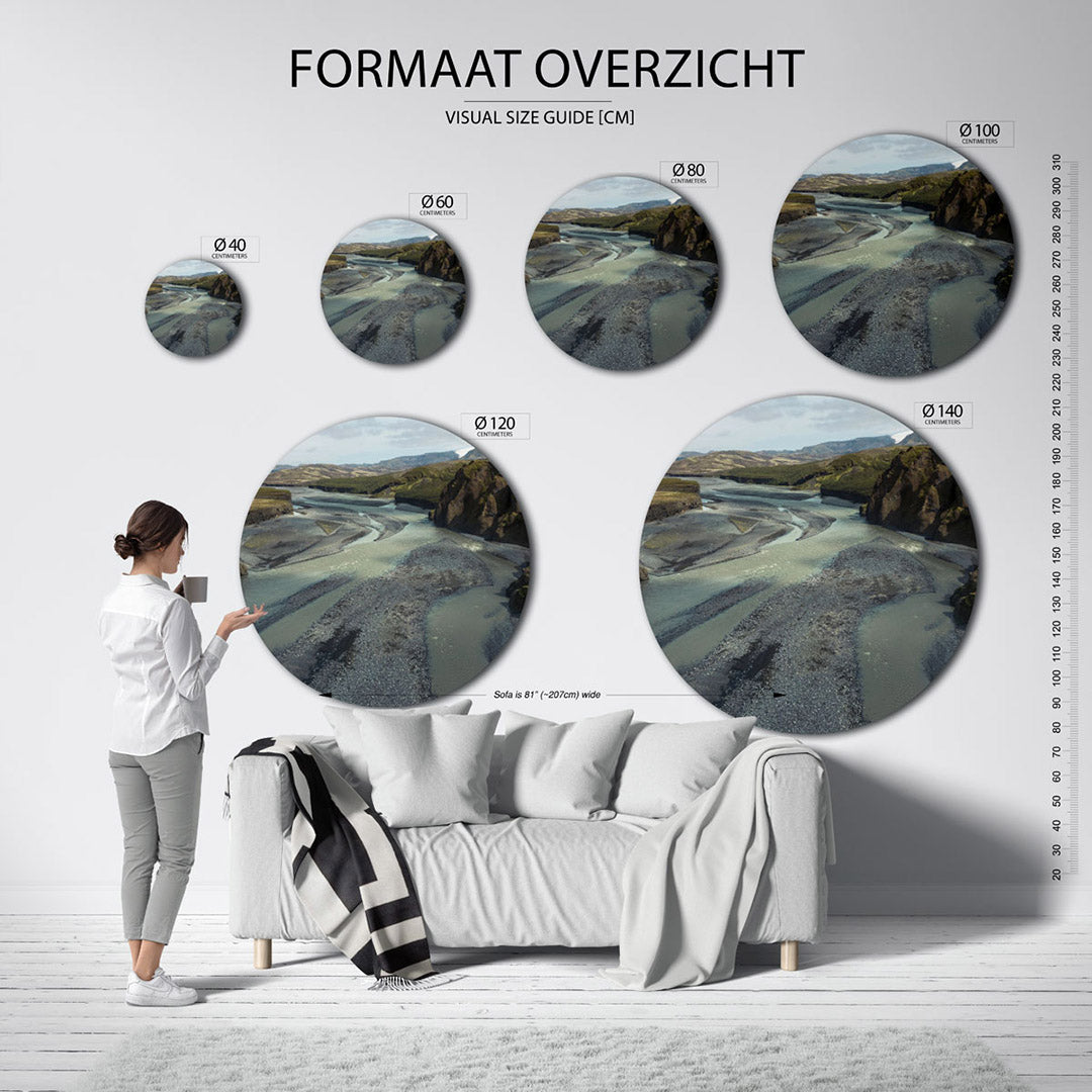 Rivierlandschap Muurcirkel