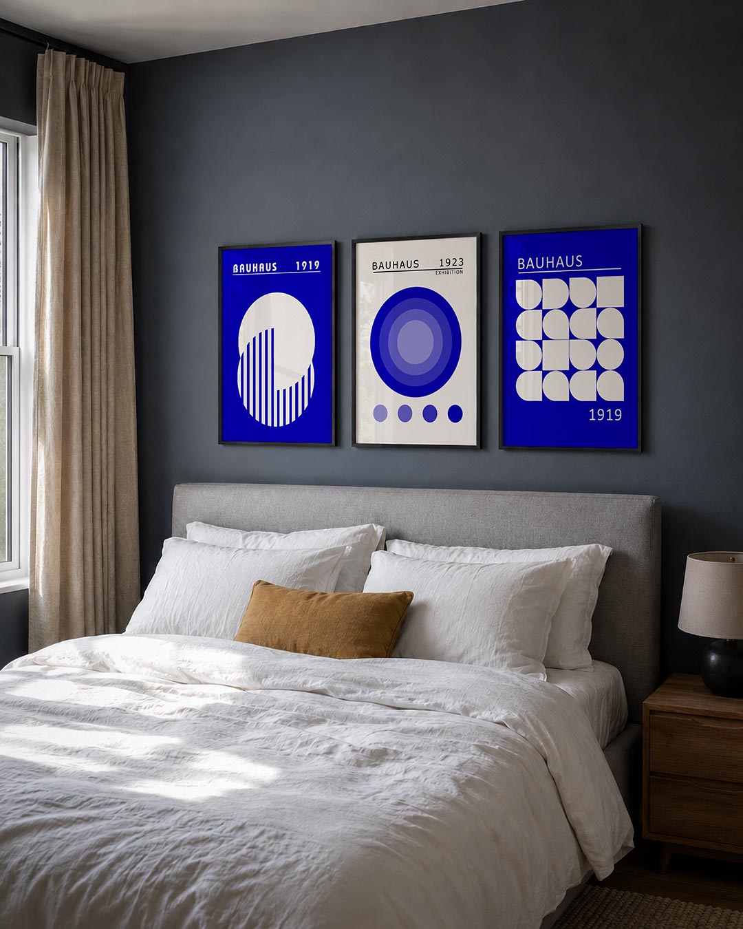 Cirkel en strepen Posterset