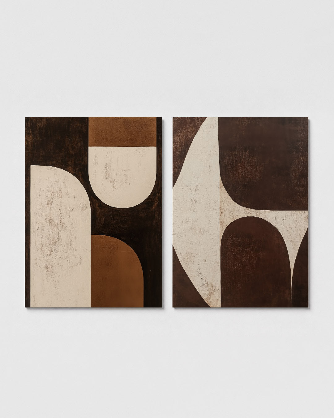 Vorm en kleurvlakken Posterset